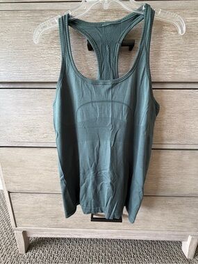 lululemon athletica Swiftly Tech Racerback Tank Top hip length in Sage Green